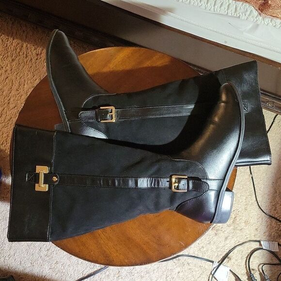 KAREN SCOTT DELIEE TALL BOOTS/BOOTIES LEATHER &SUEDE SHOE - Picture 13 of 16